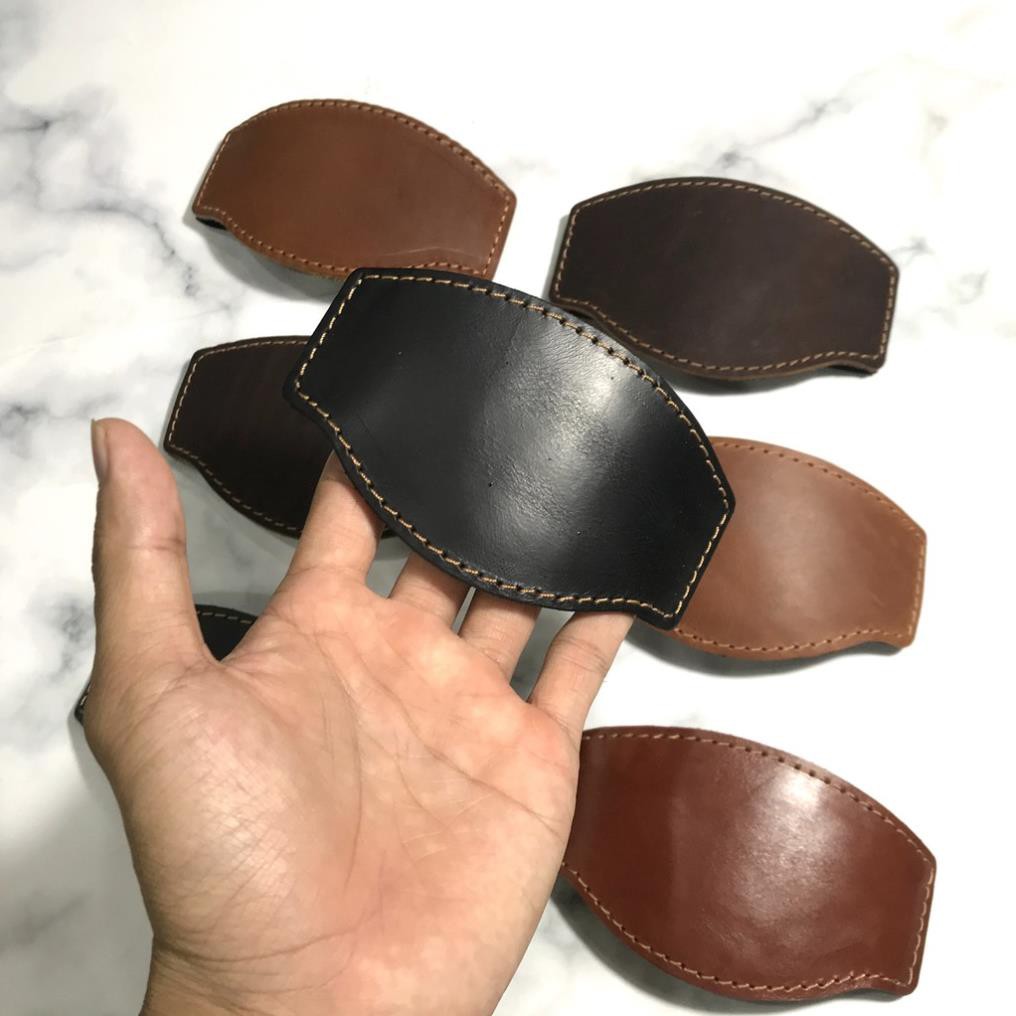 Miếng lót bảo vệ giày Da Bò Khi đi xe tay côn Saigon Leather BG001