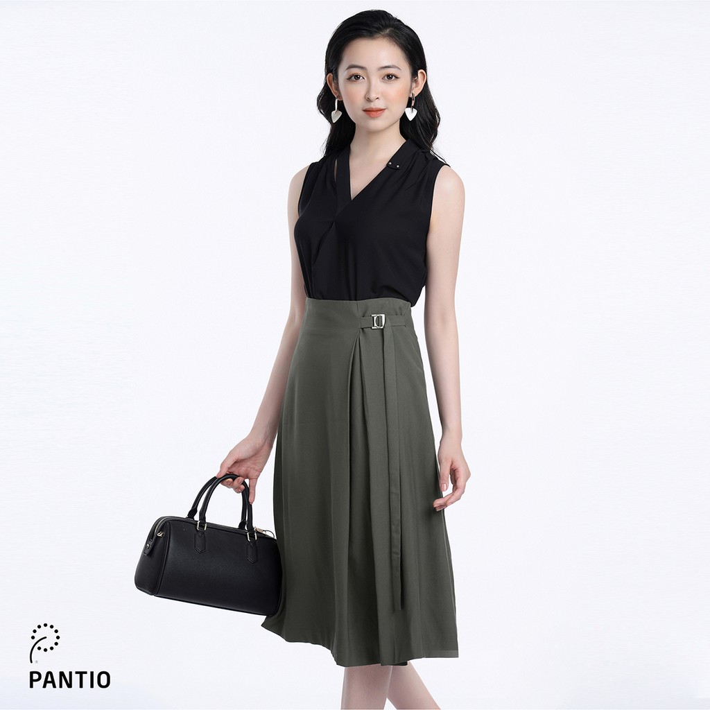 Chân váy dài chất liệu vải thô thiết kế độc đáo dáng suông FJD3762 - PANTIO | BigBuy360 - bigbuy360.vn