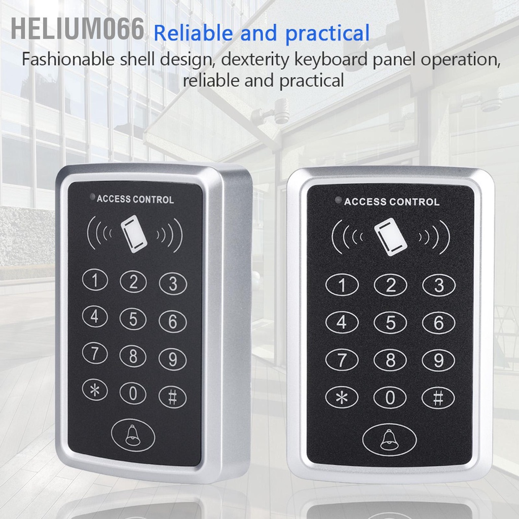 Hệ thống kiểm soát ra vào cửa T11-P Bàn phím đọc RFID cho Bộ điều khiển truy cập an ninh nhà Helium066