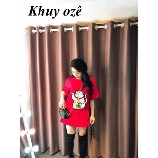 Rèm thay đồ cho shop, may sẵn ngang 2,5m