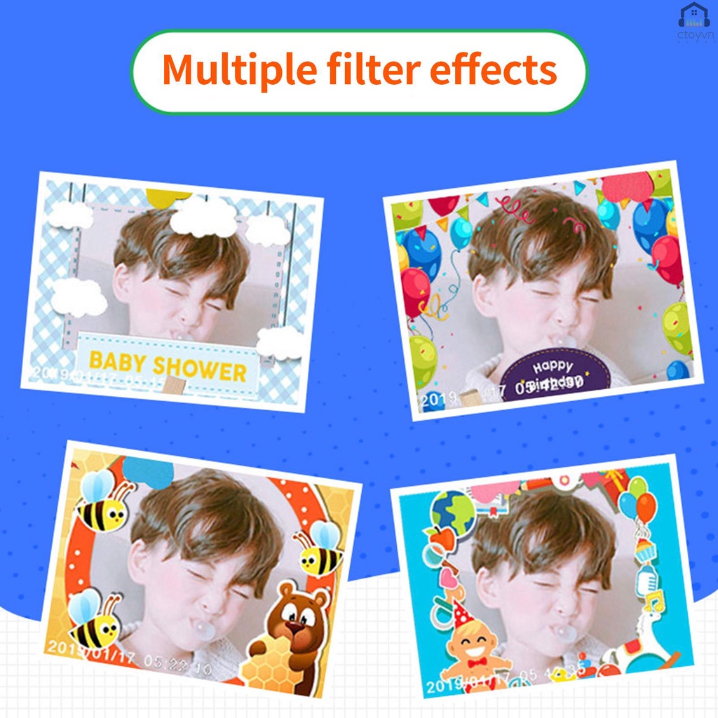 Máy quay video mini SLR 20MP màn hình 2.4 inch/32G hỗ trợ đọc thẻ TF có thể sạc lại
 | BigBuy360 - bigbuy360.vn