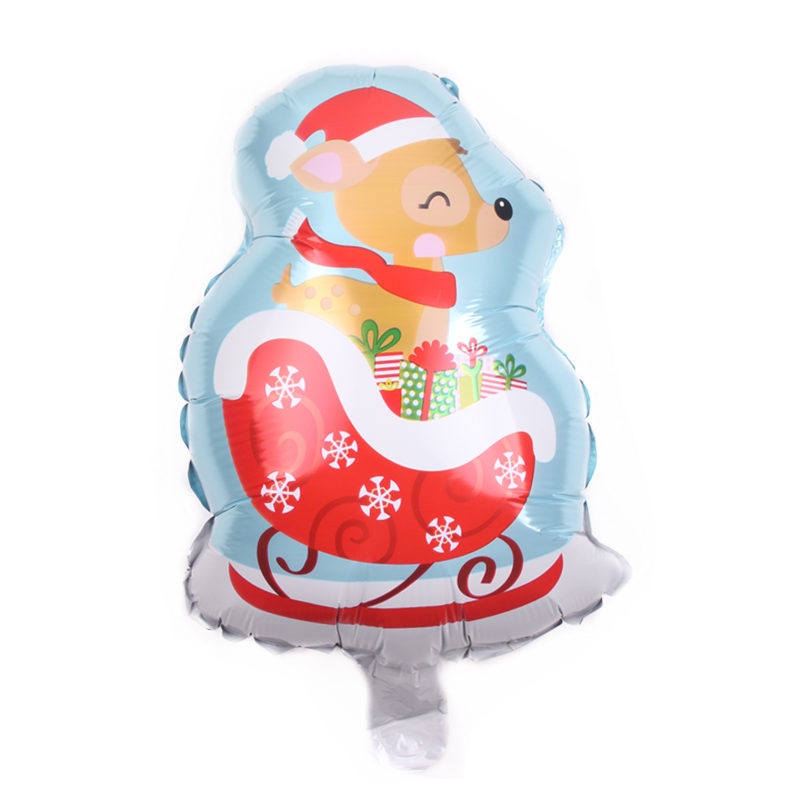 Bong Bóng Nhôm Mini Hình Cây Thông Giáng Sinh Dùng Trang Trí Tiệc Giáng Sinh