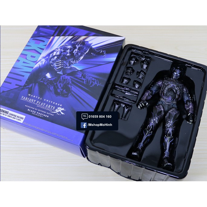 Mô hình Báo đen Black Panther PAK - Play Arts Kai