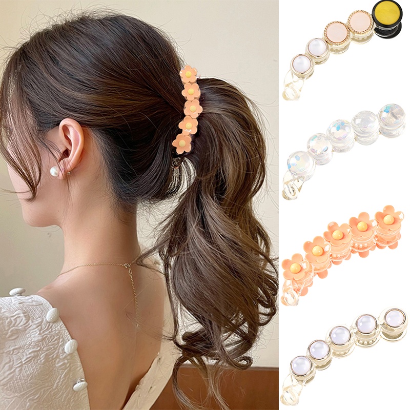 Haimeikang Kẹp Tóc Màu Kẹo Họa Tiết Trái Cây Đơn Giản Thời Trang
