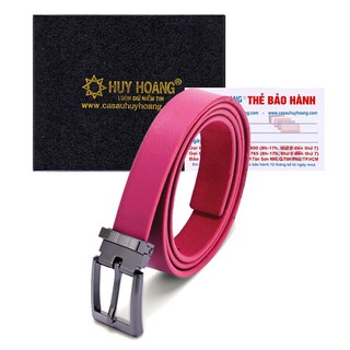 Thắt lưng nữ Huy Hoàng cỡ lớn màu hồng HF5133