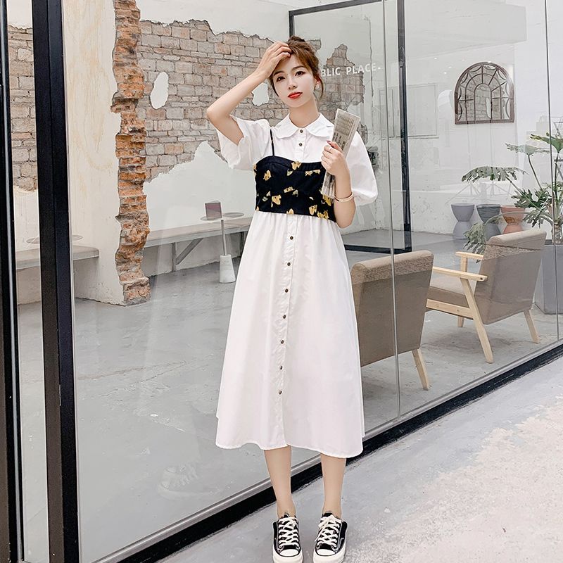 Đầm Nữ Màu Trắng Phong Cách Pháp Thời Trang Mùa Hè Hàng Mới 2022