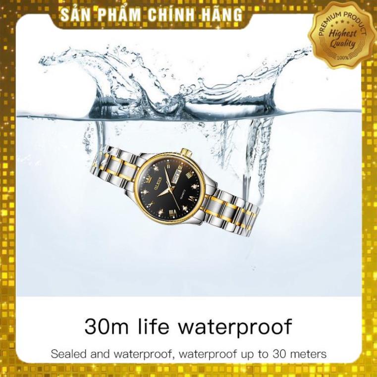 Đồng hồ nữ Đeo Tay  OLEVS 5563 chống vô nước Bằng dây đeo  Thép Không Gỉ Thời Trang