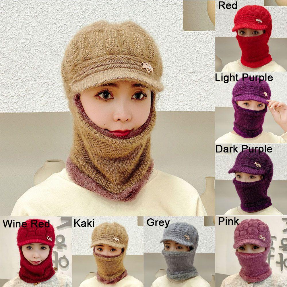 SUSANS Mũ Len Dày Chống Gió Giữ Ấm Mùa Đông Plus
