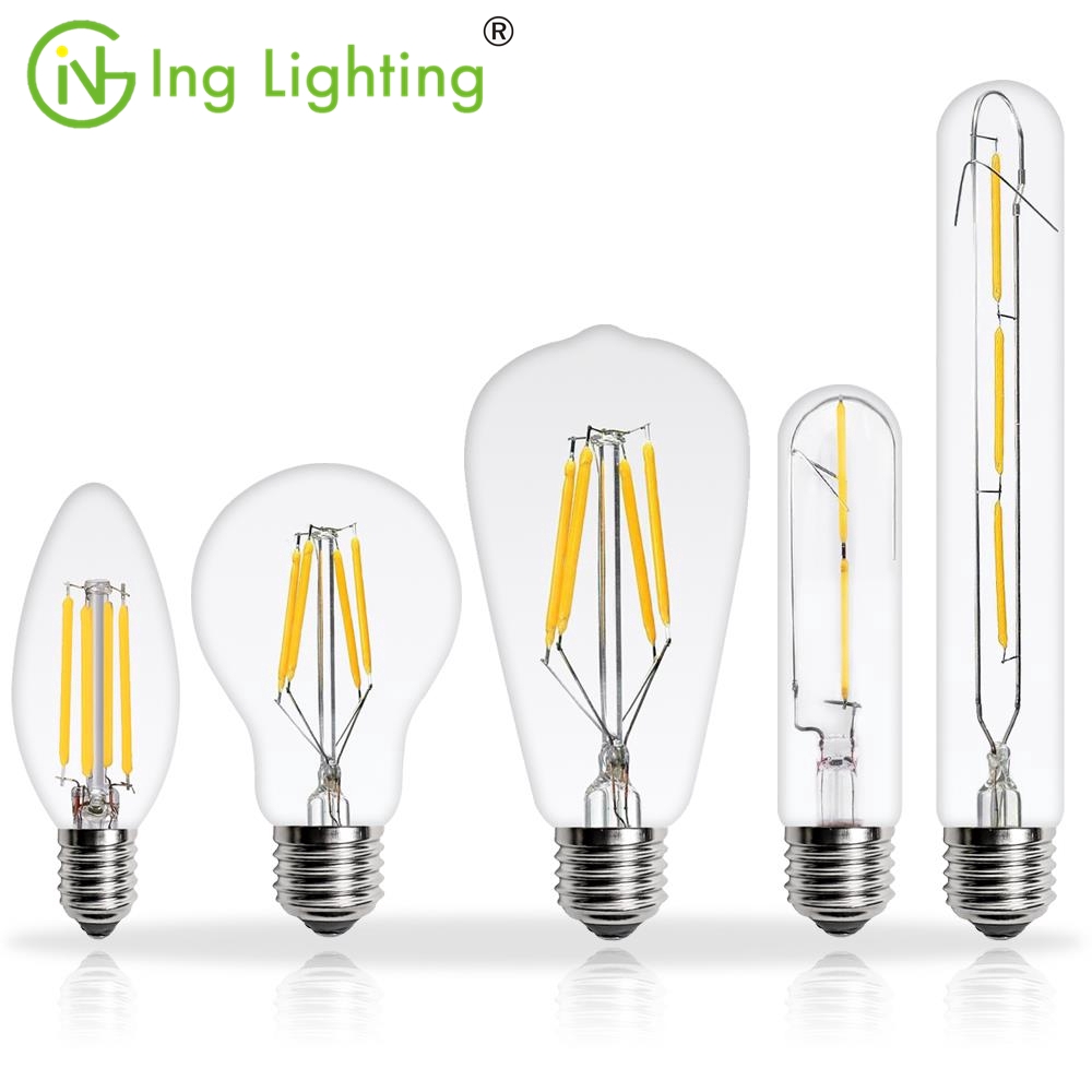 Bóng Đèn LED phong cách Edison E14 E27 220v 2w 4w 6w 8w