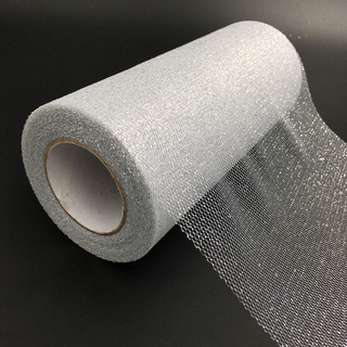 Cuộn vải tuyn đính kim sa lấp lánh 25yards trang trí đám cưới
