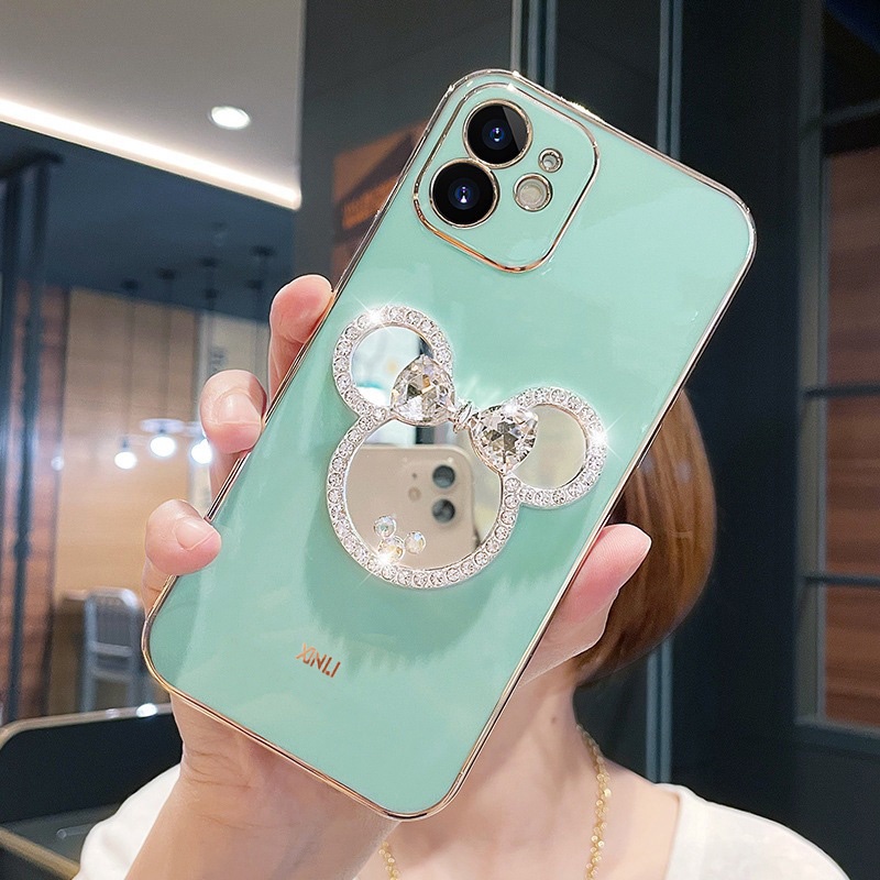 Ốp Điện Thoại Mềm Mịn Có Giá Đỡ Cho OPPO A5 A9 2020 A3S A5S A53 A12 Reno 8T 5 F 7Z 8Z F9 Pro A78 A96 A76 A74 4G A15S