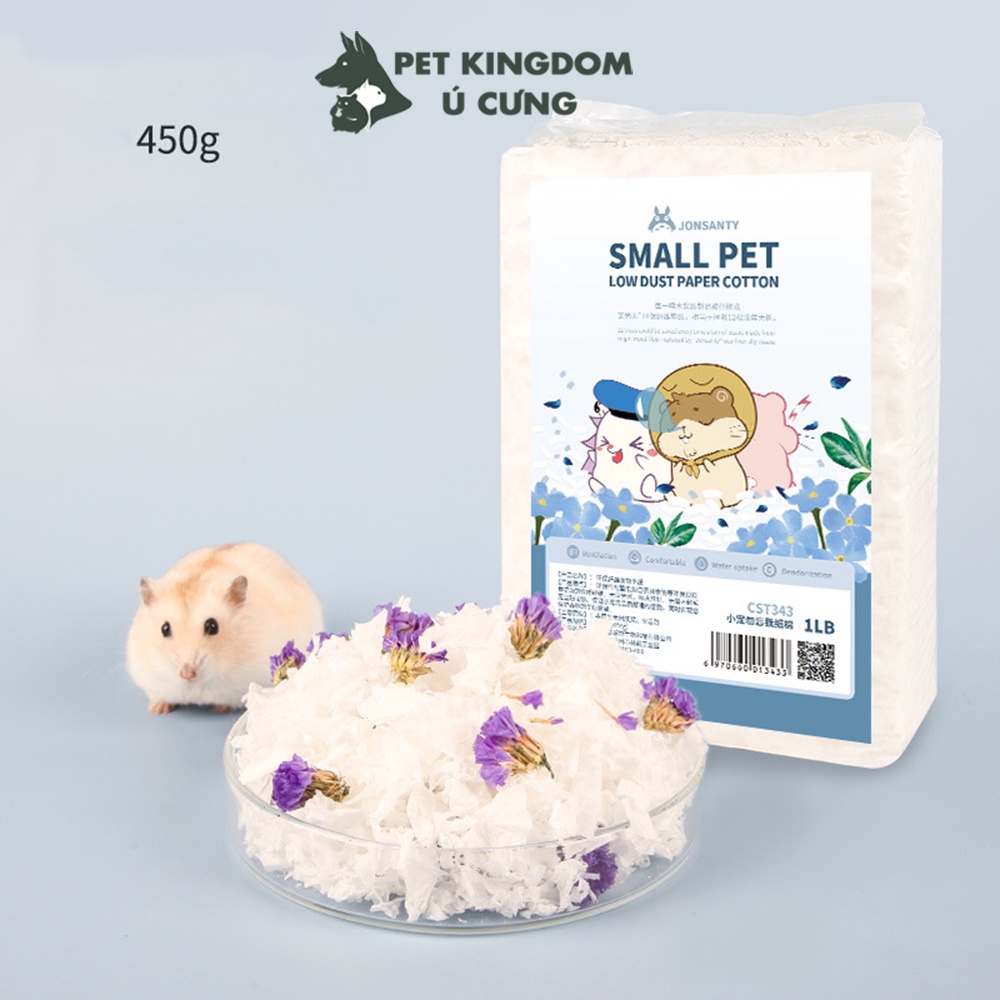 Giấy Lót Chuồng Hamster Jonsanty Gói 1LB