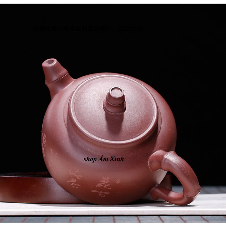 Ấm Tử Sa Nghi Hưng Hán Đạc 270 ml