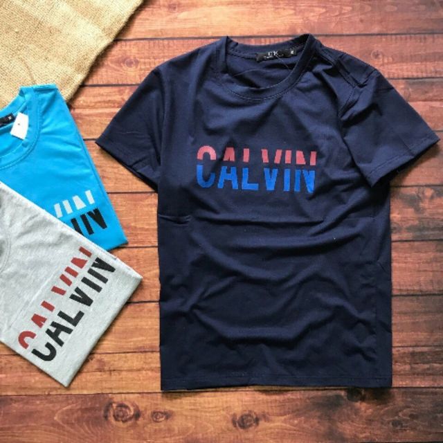 Áo thun CỔ TRÒN IN CALVIN VNXK