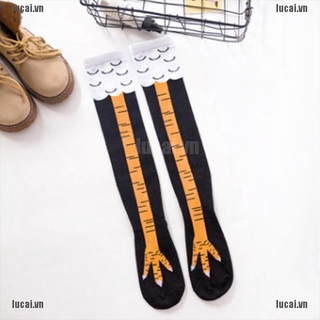 Vớ dài đến đầu gối hình chân gà độc đáo