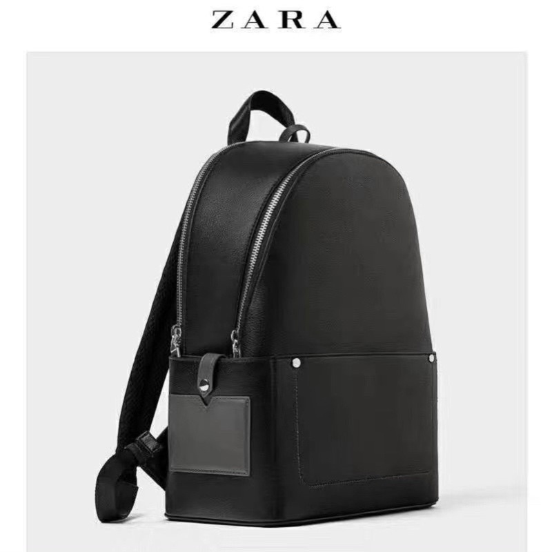 Ba lô da nam nữ ZARA Leather Backpack chất liệu da siêu bền-full màu