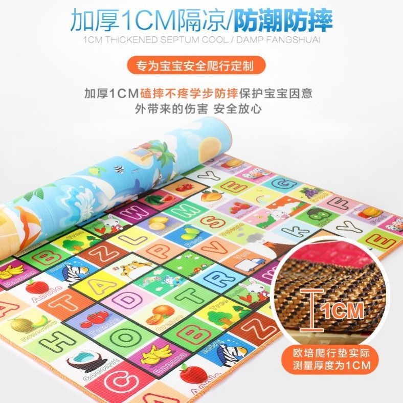 Thảm Xốp Tập Bò Cỡ Lớn Dày Dặn Cho Bé