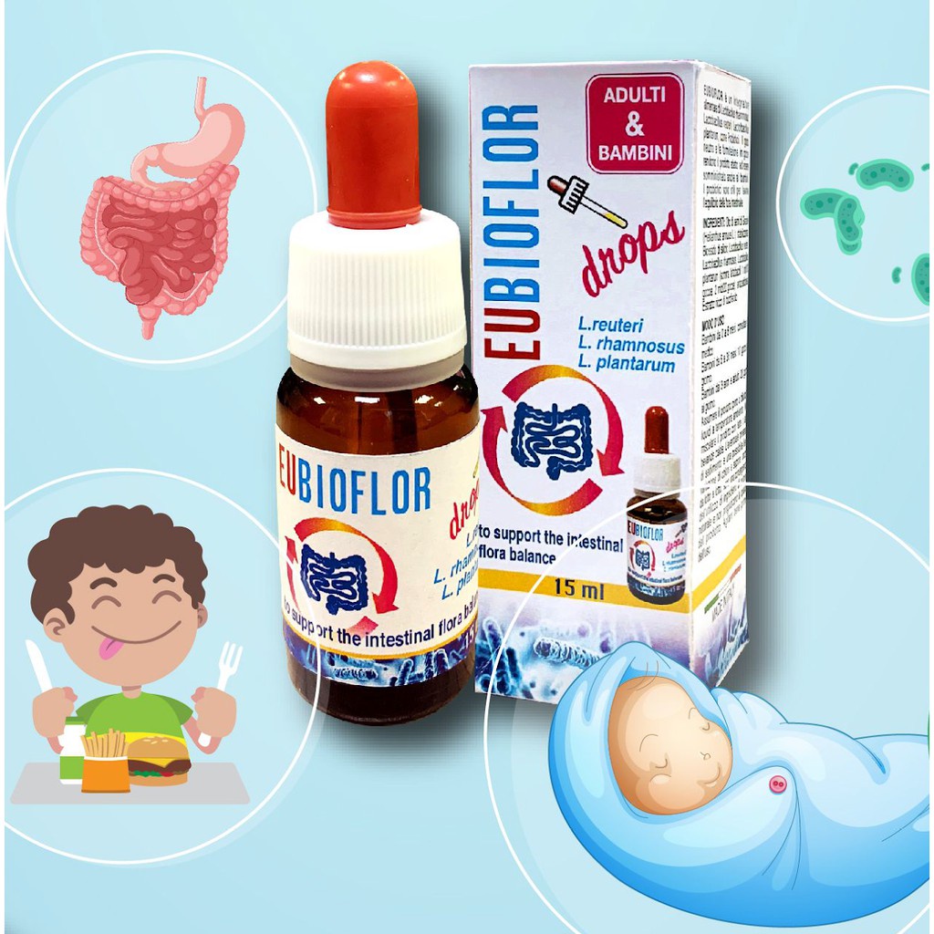 [GIÁ GỐC] Men Vi Sinh Eubioflor giúp bé ăn ngon miệng hộp 15ml