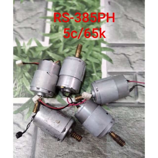 DC Motor RS-365PH giá 5c/65k chế quạt tích điện mini