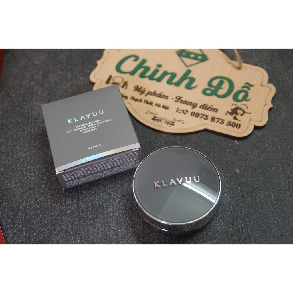 Phấn nước Klavuu xám cho da dầu
