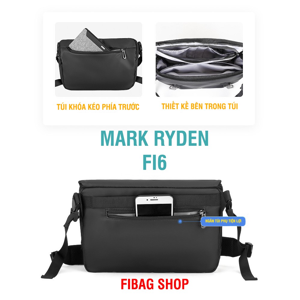 [[HÀNG BAO ĐẸP!!] Túi Đeo Chéo/ Cặp Xách Nam MARK RYDEN FI6 (CHEST BAG) Cao Cấp - Chống Thấm Nước - Chính Hãng | BigBuy360 - bigbuy360.vn