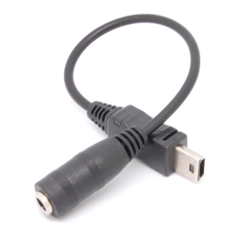 Đầu Chuyển Đổi Âm Thanh Từ Mini USB 2.0 Male Sang 3.5mm Audio Jack Female