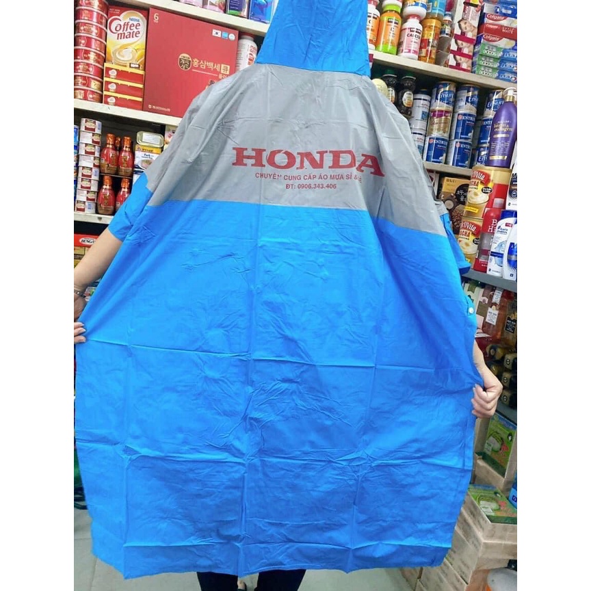 Áo mưa khuyến mại Honda