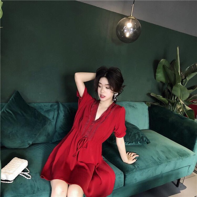 Váy Đỏ- Order 5-7 ngày trả