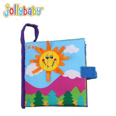 Sách vải Jollybaby - ông mặt trời trên cao