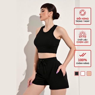 Áo Ba Lỗ Croptop Nữ BUSY Cotton Thun Zip Co Giãn Ôm Sát BLC
