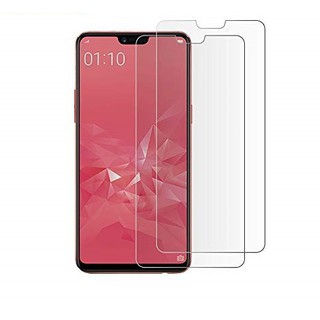 Kính cường lực trong suốt Oppo F7 (Kèm miếng lau)