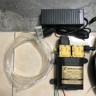 máy rửa xe mini bơm đôi siêu mạnh