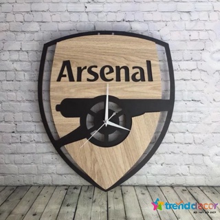 Đồng Hồ Gỗ Treo Tường Arsenal Trenddecor