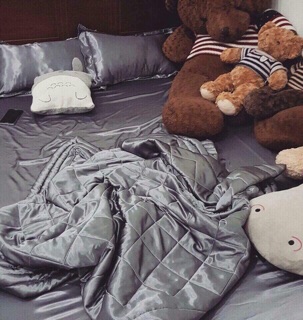 BỘ GRA PHI THÁI TUẤN 5 món phi lụa nhìu màu ( ib chọn màu nhé )