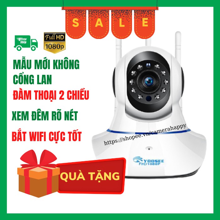 Camera WIFI Yoosee 1080P Siêu Nét