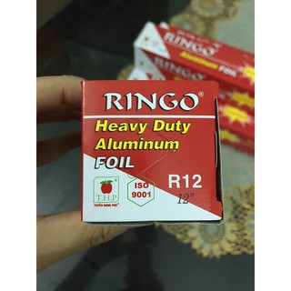 ( Chính Hãng THP )Giấy bạc nướng (màng nhôm) Ringo R12 kích thước