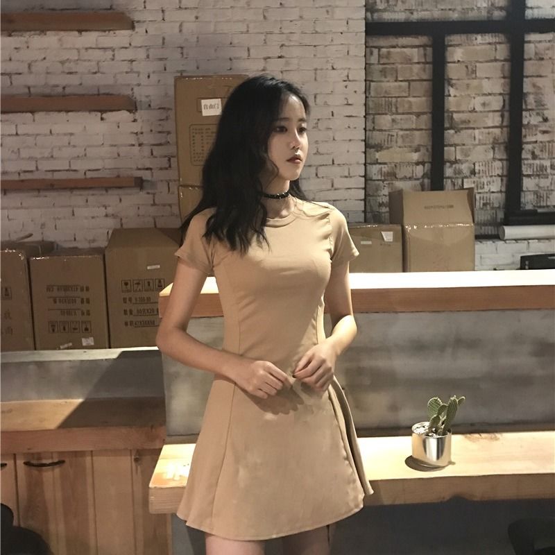 New Snapping up&Harajuku Wind Summer Dressbf-Style Women'sinsPopular Dress Retro CollegesukolThe Skirt gang fengChicGirls | BigBuy360 - bigbuy360.vn