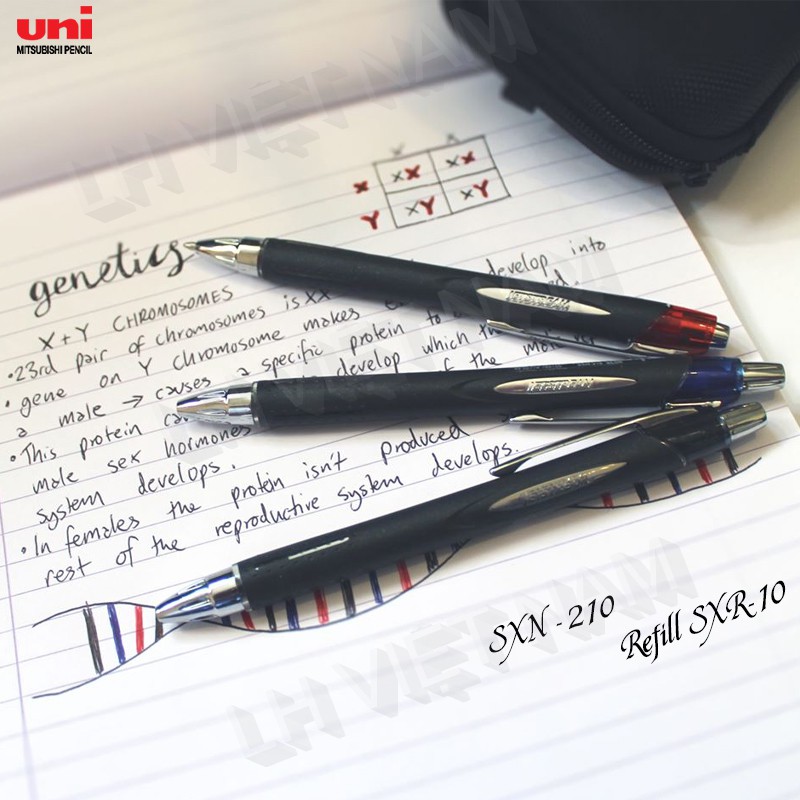 Bút bấm mực UNI SXN-210  Jetstream