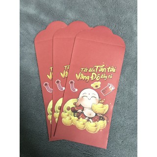 LÌ XÌ ĐÓN TẾT COMBO 10 CÁI
