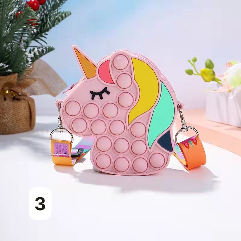 Túi POP IT cho bé 2in1