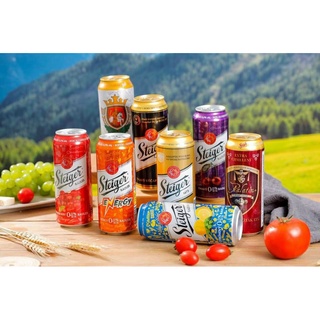 Hộp quà 8 lon 500ml bia steiger mix