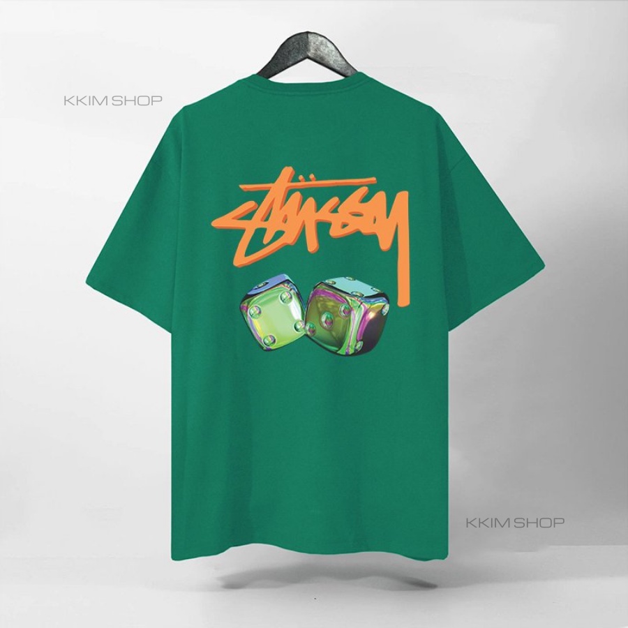 Áo Thun Tay Lỡ STUSSY, áo phông unisex Form rộng oversize, chất liệu Cotton. KKIMShop