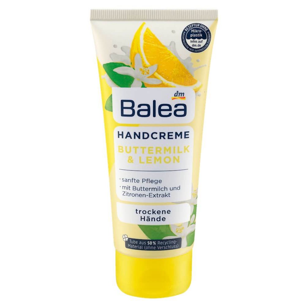 Kem dưỡng da tay Balea hương chanh & bơ sữa 100ml