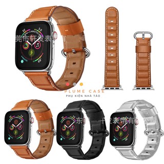 Dây da gấp khúc apple watch dành cho size 38mm 40mm 42mm 44mm