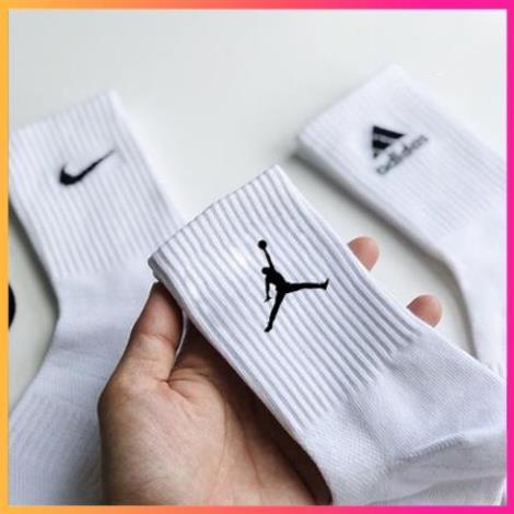 Tất vớ dệt kim Puma, Adidas, Nike, Mizuno, Jordan, Champion, Drew, NY, MLB. Cổ cao,nam nữ,thời trang, thể thao, đá bóng.