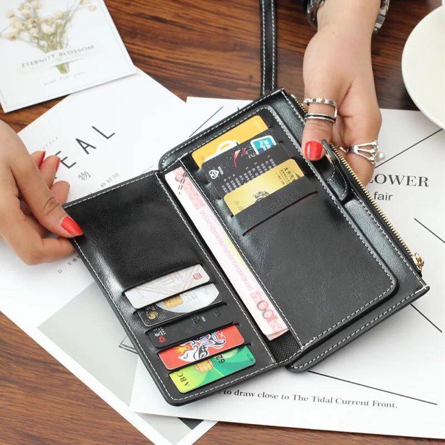 Ví nữ dài Vituni ví cầm tay mini đẹp dáng dài bật nắp VN26 | BigBuy360 - bigbuy360.vn