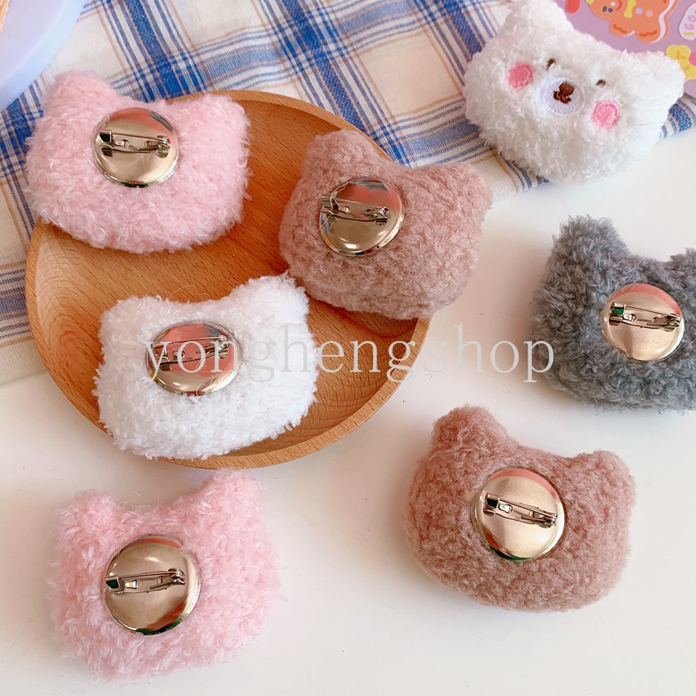 Ghim Cài Áo Hình Gấu Bông Dễ Thương Thời Trang