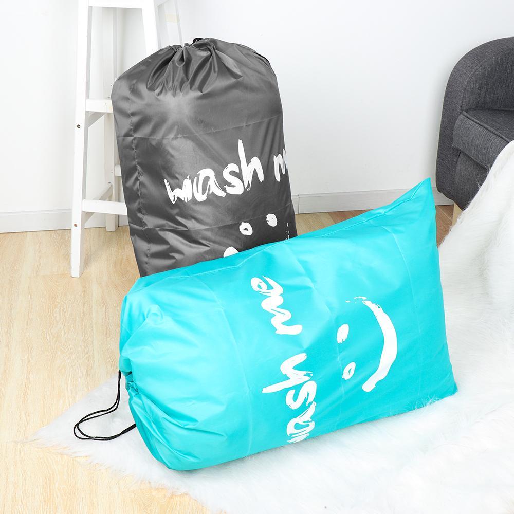 Giỏ Đựng Quần Áo Dơ Bằng Nylon Có Thể Gấp Lại Được Mới