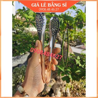 Kẹp gắp thức ăn iox đầu tròn đục lổ