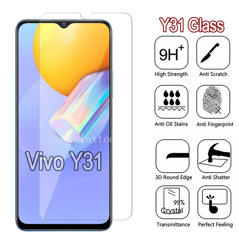 Kính Cường Lực Bảo Vệ Màn Hình Điện Thoại Vivo Y31 Y 31 Y51 2021 2020 9h